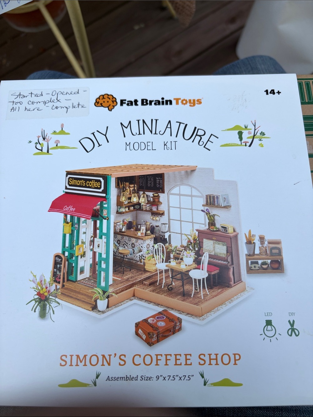 DIY House Model Kit Miniature